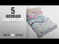 Top 10 Mermaid Comforters 2018 Hxiang 3 Piece Duvet Cover Set with 2 Pillow Shams - 800 Thread