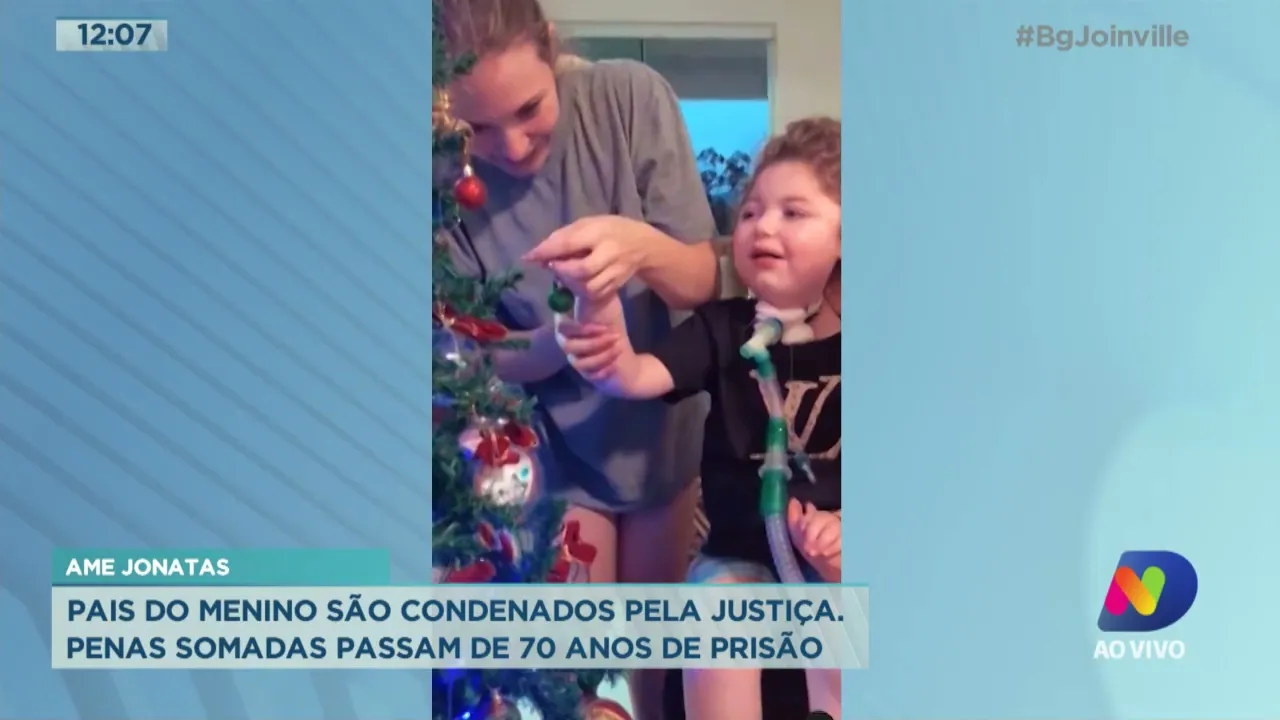 AME Jonatas: pais do menino são condenados pela justiça. Penas somadas passam de 70 anos de prisão