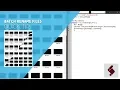 ExtendScript QuickTip - Batch Rename Files