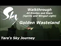 Sky Children of the Light New Walkthrough Golden Wasteland Spirits and Winged Light