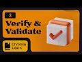 How To Build Your First Dapp Lesson 3 Verify and Validate Inputs Chromia Learn