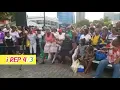 82 years old woman stands up while Mr.Killa performs Rolly Polly