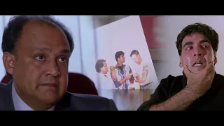 जब अक्षय कुमार का असली सच आया सामने | Khiladi 420 का जबरदस्त सस्पेंस थ्रिलर सीन | Alok Nath