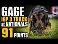 Gage IGP 3 Tracking 2026 Canadian Nationals 91 points