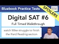 Digital SAT Walkthrough Learn what to do when the timer is running out