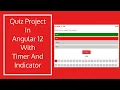 Quiz Project In Angular 12 Tutorial Step-by-step One Hour Full Tutorial