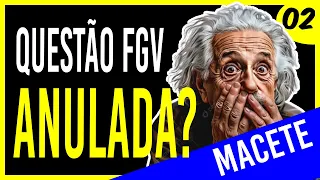 QUESTÃO DE MATEMÁTICA FGV COM GABARITO ERRADO? (SEEC RN 2024)