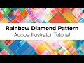Adobe Illustrator Tutorial - Create a Rainbow Diamond Design in Adobe Illustrator with Randomill
