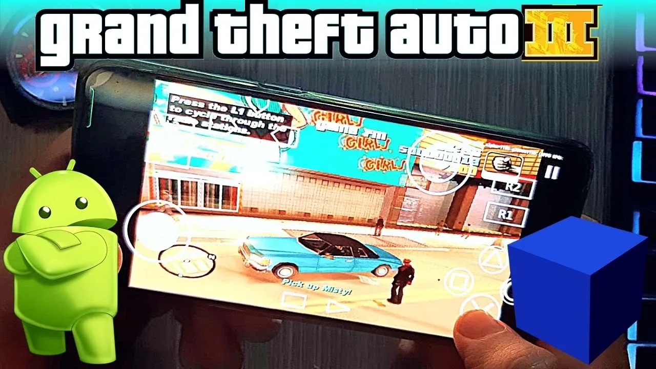 Grand Theft Auto 3 - PS2 Emulator Android Gameplay - Aether SX2 APK - GTA 3 Mobile - 2022