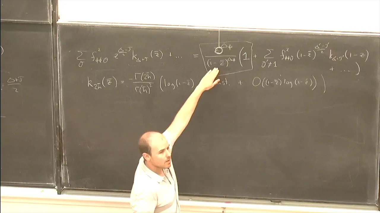 2018 Bootstrap School - David Simmons-Duffin: Analytic Bootstrap Methods, Lecture 1