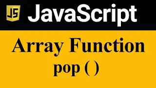pop Method in JavaScript Hindi
