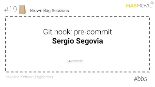 BBS Git hook pre commit Sergio Segovia