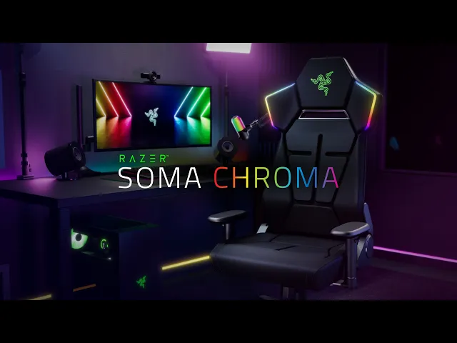 Razer Soma Chroma | The First Razer Chroma RGB Gaming Chair