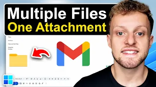 How To Send Multiple Files as a Single Attachment in Email Step By Step
