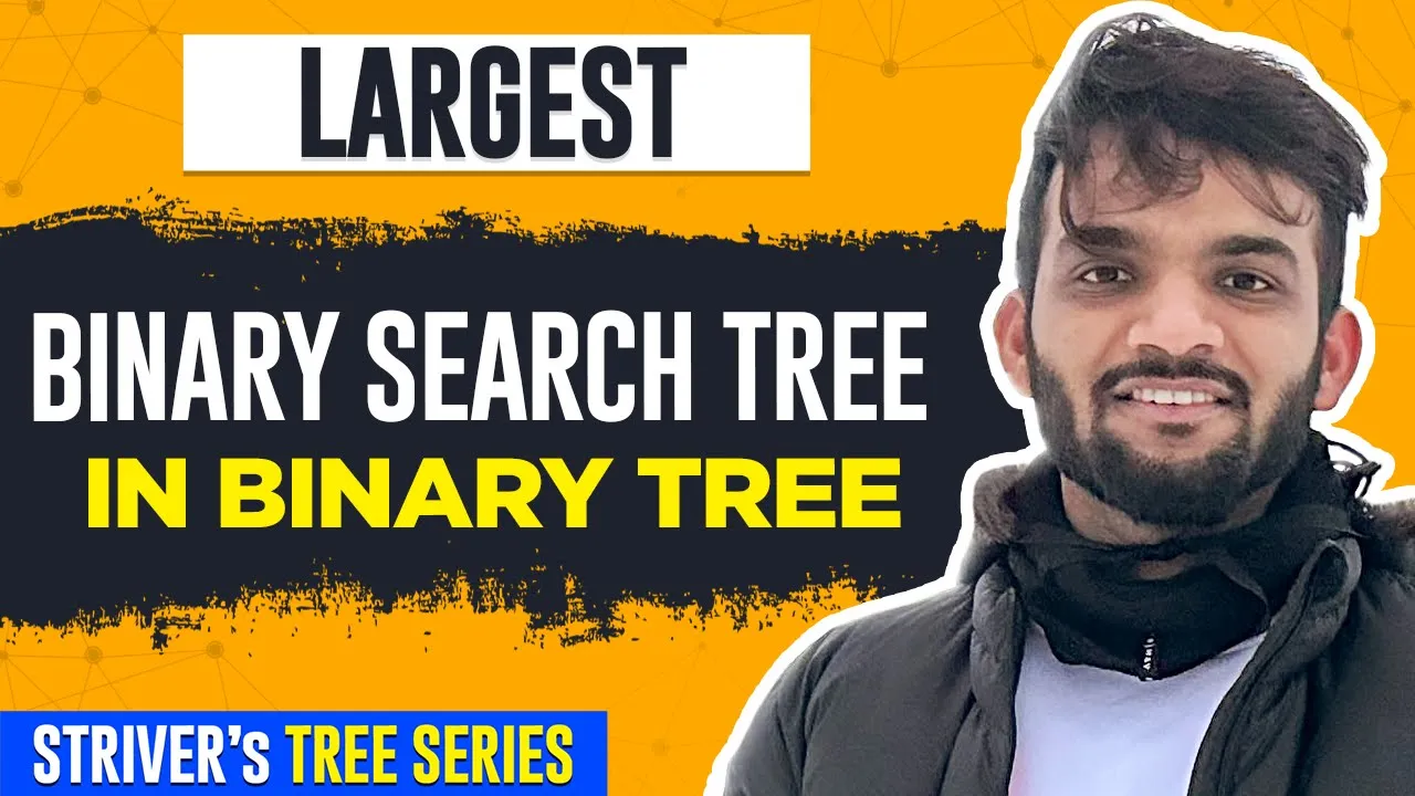 L53. Largest BST in Binary Tree - YouTube thumbnail