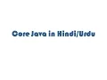 Constructor in Java