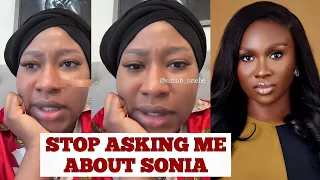 omah nnebe fume hot as she reply fan who asked why sonia uche refused to attend her wedding