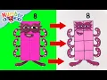 Let s Draw the Numberblocks Learn to Count for Kids Compilation Number Cartoon Numberblocks