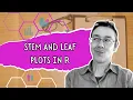 Stem-and-Leaf Plots in R