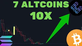 TOP 7 CRIPTOS QUE EU COMPRARIA PARA FAZER 10X EM 2025