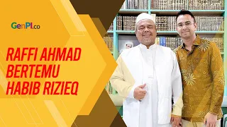 Raffi Ahmad Bertemu Habib Rizieq di Petamburan, Ini yang Dibahas
