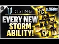 V Rising - New Storm Magic Changes The Game Every Ability Showcased Secrets of Gloomrot Update