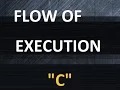 Introduction To C - Execution Flow of C Program
