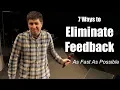 Download Lagu How to Eliminate Microphone Feedback - As Fast As Possible