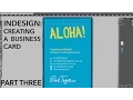 InDesign Tutorial 3 - exporting to PDF bleed and crop lines