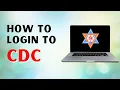 How to Login to CDC TU CDC