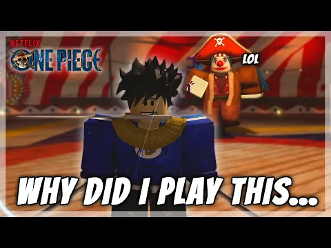 Download MP3 So I Forced Myself To Play Netflix's One Piece Roblox Game... yeah its bad