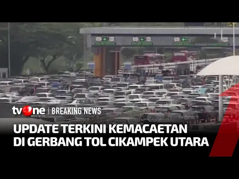 [BREAKING NEWS] Pantauan Terkini Kemacetan di Tol Cikampek | tvOne