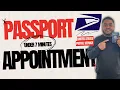 Schedule a U S Passport Appointment Easy Guide for The United States Portal Service 2024