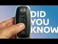 Nissan Rogue Sentra Tips Key Fob Tricks Cargo Hacks