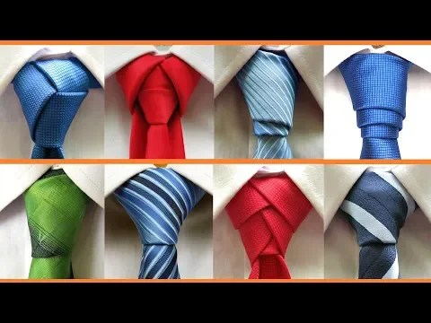 Download MP3 8 Different ways to tie a necktie . How to tie a tie