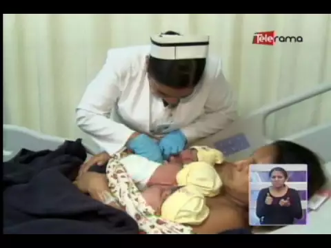 Joven madre alumbró trillizas en maternidad Mariana de Jesús