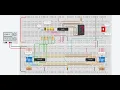 4 Bit Adder Subtractor circuit simulation in Tinkercad using logic gates