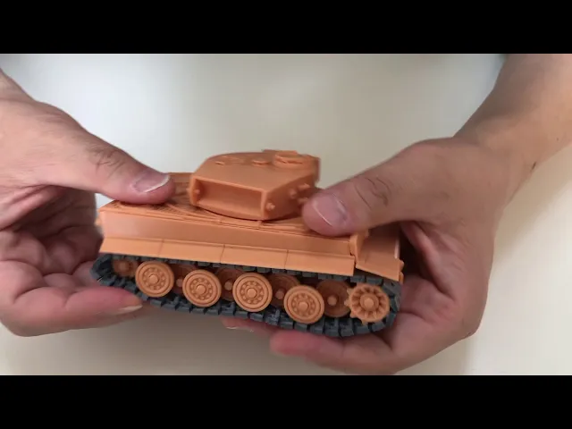 Foldable Tank TIGER-I Late production video thumbnail