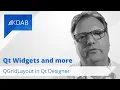 GridLayout in Qt Designer