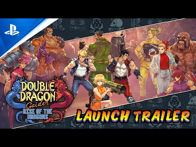 Double Dragon Gaiden: Rise of the Dragons - Launch Trailer | PS5 & PS4 Games