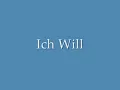 Rammstein-Ich Will Lyrics With English Translation
