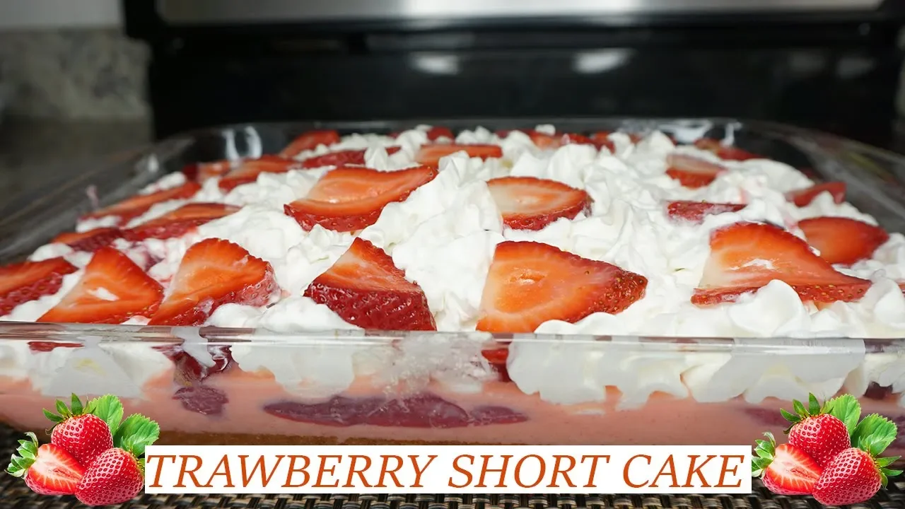 EASY Strawberry Short Cake| Summer Dessert