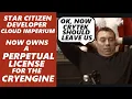 STAR CITIZEN ACQUIRED PERPETUAL CRYENGINE LICENSE