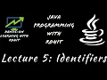 Java Programming Lecture 3 Identifiers CSE CS IT MCA Hands-on Learning with Rohit