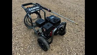 2021 Black Max 3300 Gas Powered Portable Pressure Washer