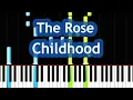 The Rose  – Childhood Piano Tutorial