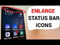 How to Enable Convenient Mode on Android to Enlarge Status Bar Icons