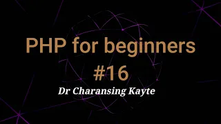 PHP for beginners 16 Do While Loop