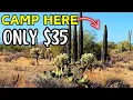 CHEAP Rv Camping in Tuscon AZ 7 minutes from Sauguaro National Park