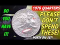 How Much Are 1976 D Mint Mark Bicentennial Quarters Worth in 2025 Rare Coins You Might Own